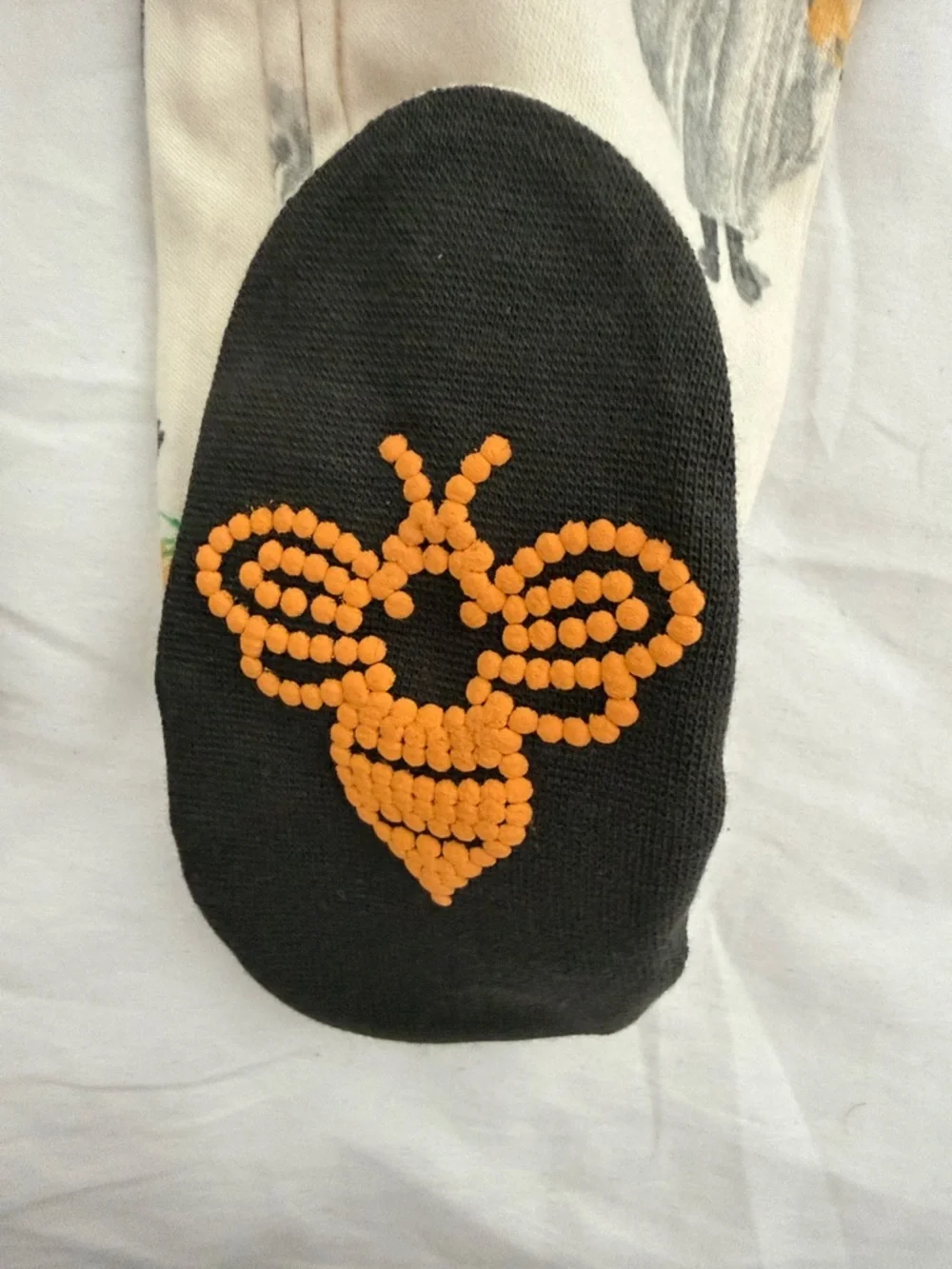 Burt bees Organic cotton Kids Pumpkin & Ghost Footed One-Piece 3-6 -9months